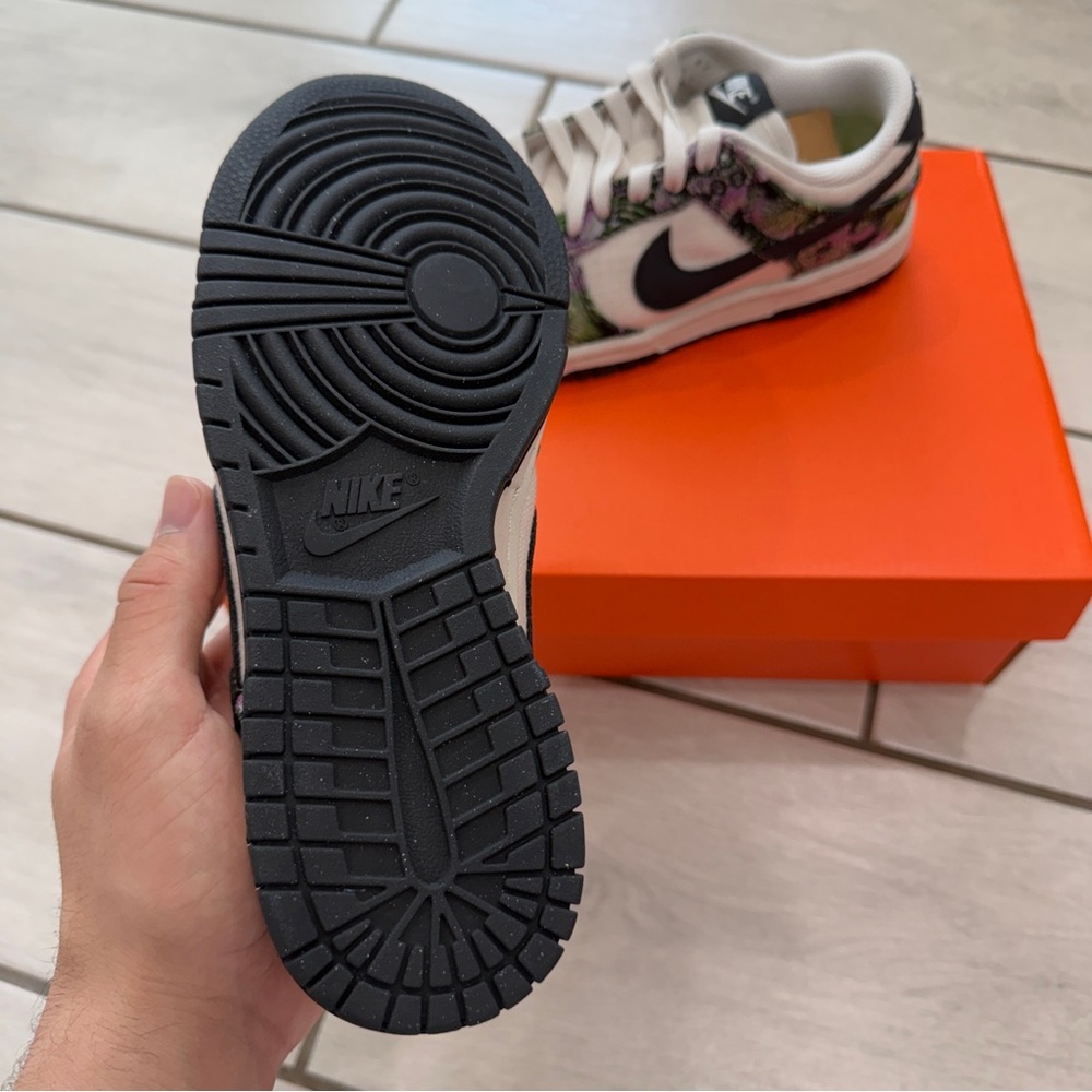 NIKE DUNK LOW NN PHANTOM/BLACK-LT MAGENTA - Picture 5 of 6